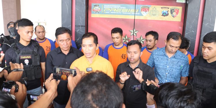 Polres Jombang Berhasil Amankan Komplotan Curanmor Berikut Penadahnya