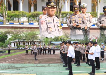 Apel Operasi “Mantap Brata Kapuas 2023-2024” Ditekankan Pentingnya Kesehatan dan Kewaspadaan Kamtibmas