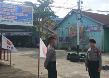 Patroli di Malam Hari Polres Sintang Terjunkan Satgas Mantap Brata
