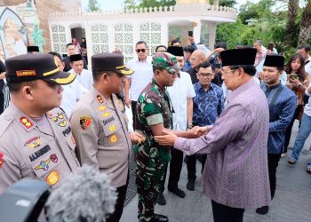 Polres Blitar Kota Terjunkan Ratusan Personel Amankan Kunjungan Presiden ke-6 RI ke Blitar