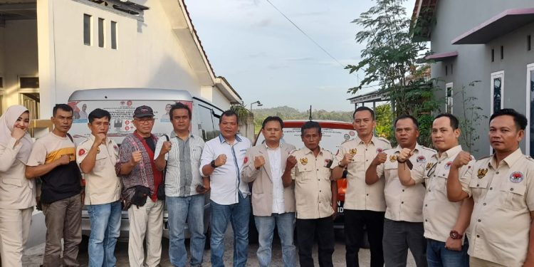 Ketua Umum DPP LPAKN-RI PROJAMIN Faisal Haris Nasution, SH. Melakukan Kunjungan Kerja Ke Provinsi Lampung.