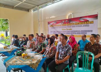 Polres Blitar Gelar Bakti Sosial dan Bakti Kesehatan di Klinik Pratama