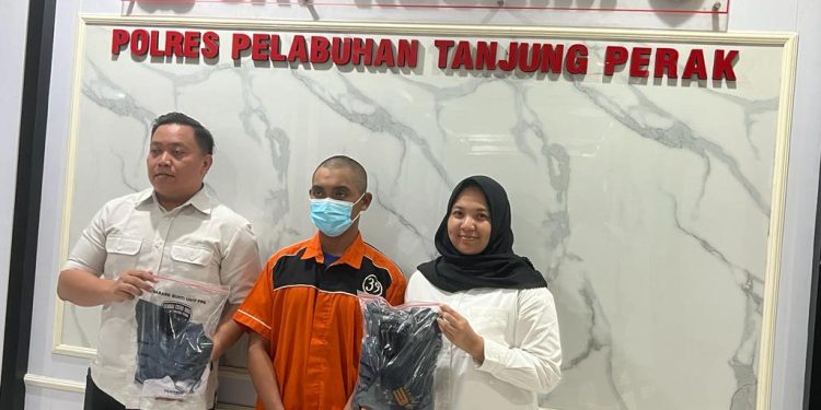 Polres Tanjungperak Berhasil Amankan Tersangka Begal Payudara yang Bikin Resah Masyarakat