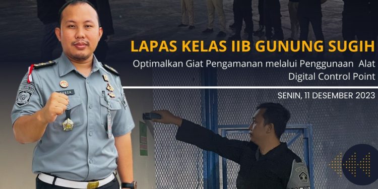 Perketat Sistem Pengamanan, Lapas Gunung Sugih Optimalkan Giat Pengamanan melalui Penggunaan Alat _Digital Control Point_