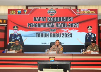 Polres Tuban Siapkan 284 Personel Gabungan untuk Pengamanan Nataru