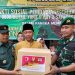 Peringati Hari Juang TNI AD Ke – 78 Dan HUT Ke – 75 Kodam V/Brw Tahun 2023, Kodim 0808/Blitar Gelar Bhakti Sosial Pembagian Sembako / Santunan