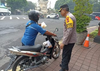 Tingkatkan Pengawasan Waka Polres Tabanan Pantau dan Cek Palaksanakan Strong Poin