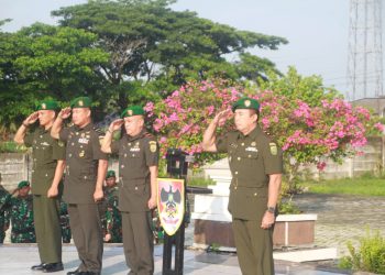 Kodim 0426 Tulang Bawang Melaksanakan Ziarah Rombongan Peringati Hari Juang Kartika TNI-AD Ke-78