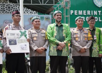 Polisi RW Polres Probolinggo Kota Terima Puluhan Ranmor Operasional dari Walikota