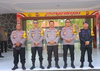 Pamatwil Polda Kalbar Monitoring Pengamanan Kampanye Pemilu 2023/2024 di Sintang