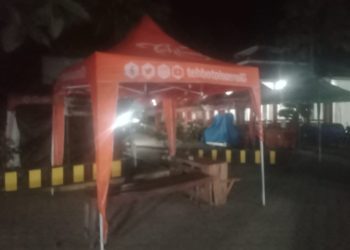 Penyewa Tenda Kuliner Di Taman Muara Indah Keluhkan Besarnya Biaya Sewa.dan pungutan liar setiap malamnya