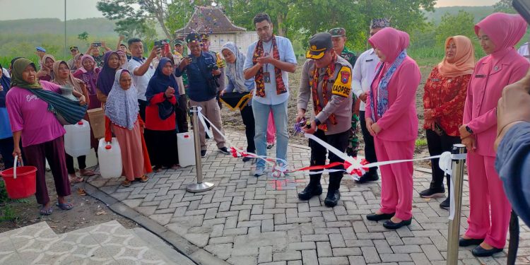 Bakti Kemanusiaan Untuk Negeri, Batalyon Tantya Sudhirajati Bangun Sumur di Ngawi