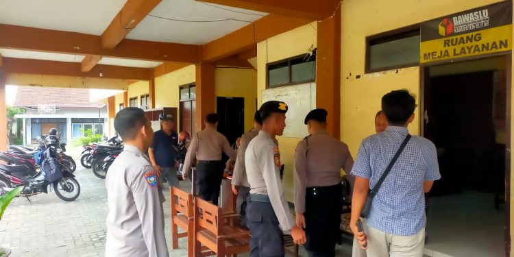 Patroli Polres Blitar Ciptakan Situasi Aman Damai Jelang Pemilu
