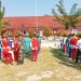 Babinsa Koramil 426-04 Banjar Agung Memberikan Materi PBB Dan Penyuluhan Bahaya Narkoba Kepada Siswa Siswi SMKN 1