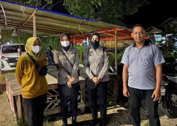 Personel Polres Singkawang Lakukan Pengamanan Kegiatan Kampanye di Kota Singkawang