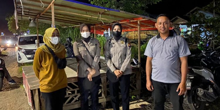 Personel Polres Singkawang Lakukan Pengamanan Kegiatan Kampanye di Kota Singkawang