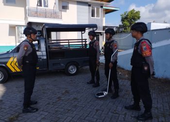 Polres Blitar Sterilisasi Wilayah Menjelang Pemilu 2024: Menjaga Keamanan dan Kelancaran Kegiatan Kampanye