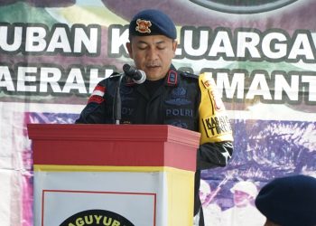 Silaturahmi Brimob Kalbar Bersama PKBB (Paguyuban Keluarga Besar Brimob)