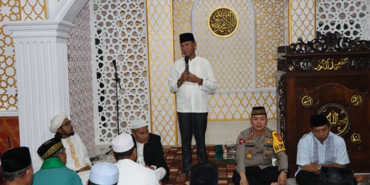 Hadiri Subuh Keliling, Kapolres Ketapang Ajak Warga Masyarakat Jaga Kamtibmas Jelang Pemilu 2024