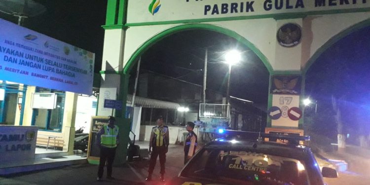Cipta Kondisi, Polsek Mojoroto Gelar Giat Patroli Akhir Pekan, Ini Sasaran dan Tujuannya !