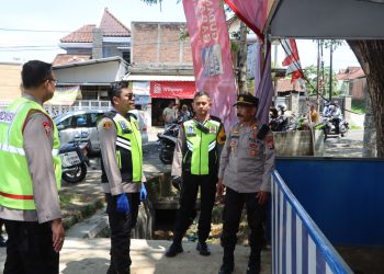 Harkamtibmas Jelang Nataru Polres Tulungagung Gelar Patroli Motor di JLS