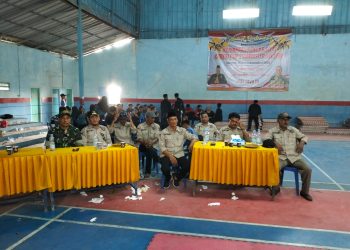 Babinsa Rawajitu Dukung Kejuaraan Pencak Silat