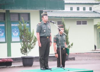 Peringati Hari Bela Negara Ke-75 Kodim 0426 Tuba Minta Jajaran Tangguh Hadapi Tantangan