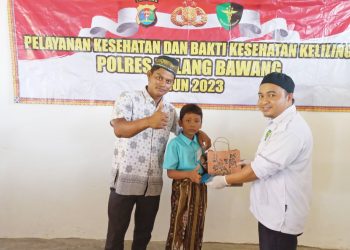 Polres Tulang Bawang Gelar Khitanan Massal Gratis Untuk Puluhan Anak Kurang Mampu
