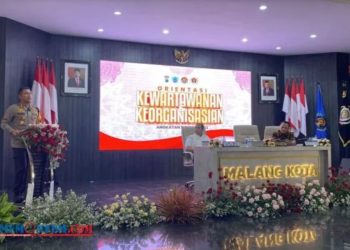 Fasilitasi PWI Malang Raya Gelar OKK, Kapolresta Malang Kota Tegaskan Netralitas Polri di Pemilu 2024