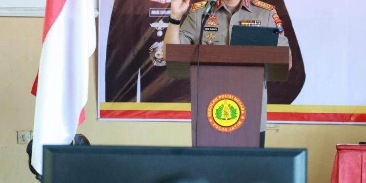 Beri Pembekalan Kepada Siswa Diktukba Polri, Ini Pesan Kapolda Jatim