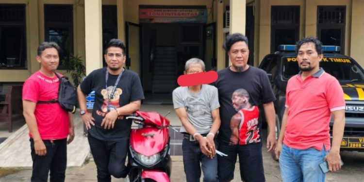 Dengan Sigap Pelaku Curanmor Berhasil di Tangkap Oleh Tim Berang Berang Polsek Pontianak Timur