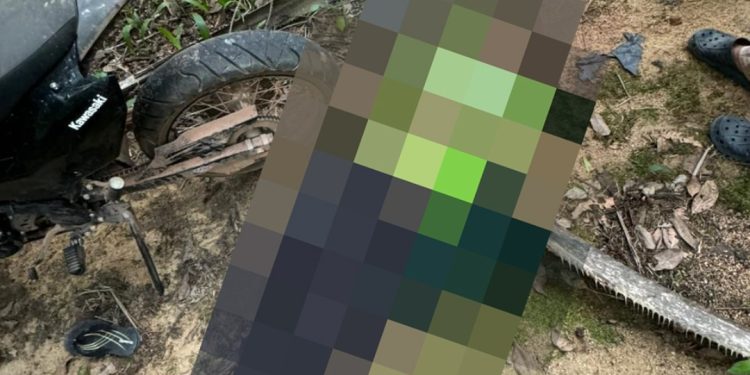 Sosok Mayat Laki Laki di Temukan Lokasi Perkebunan Sawit, Buat Gegerkan Warga Kecamatan Manis Mata