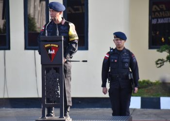 Satbrimob Polda Kalbar Apel Kesiapsiagaan Siap Antisipasi Bencana Alam