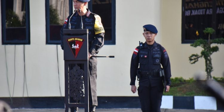 Satbrimob Polda Kalbar Apel Kesiapsiagaan Siap Antisipasi Bencana Alam