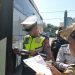 Jelang Nataru, Polres Magetan Bersama Dishub Lakukan Ramp Check Angkutan Transportasi