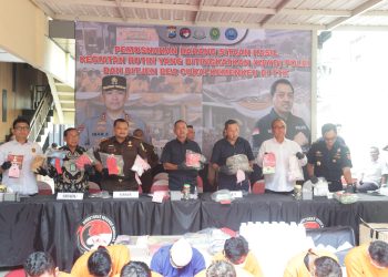 Polda Jatim Musnahkan Narkoba Hasil Ungkap Kasus Jelang Tahun Baru