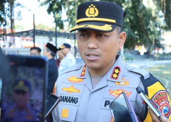 Amankan Nataru, Polres Blitar Kota Laksanakan Apel Gelar Pasukan Ops Lilin Semeru 2023