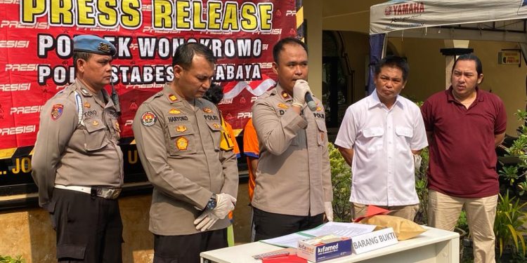 Polisi Berhasil Amankan Residivis Curanmor 6 TKP di Kota Surabaya