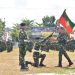Pangdam XII/Tpr Pimpin Penyambutan Satgas Yonif 631/Atg Kembali Dari Penugasan