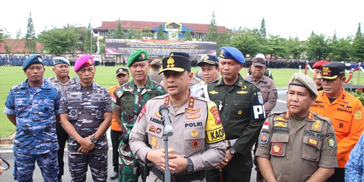 Saat Perayaan Natal 2023,Polda Kalbar Kerahkan Personil Untuk Amankan 6.528 Gereja di Wilayah Kalbar