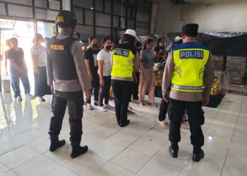 Satgas Preventif Polres Tabanan Patroli Gudang Logistik KPU Perkuat Pengamanan Jelang Pemilu 2024
