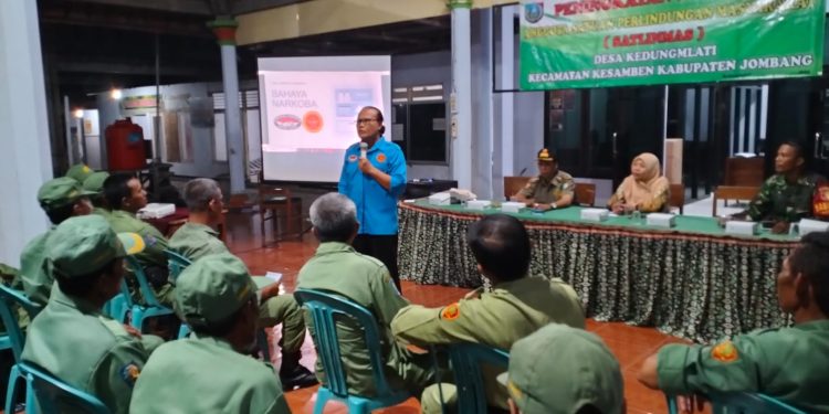 LRPPN  Bhayangkara Jawa Timur Menghadiri  Undangan Pelatihan Peningkatan Kinerja Anggota Satuan Perlindungan Masyarakat (Satlinmas), di Desa Kedungmlati,  Kesamben – Jombang