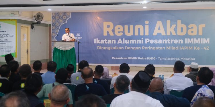 Kapolda Sulsel Hadir Di Acara Reuni Alumni Pesantren IMMIM Tamalanrea, Ceritakan Kenangan Indah Semasa Mondok