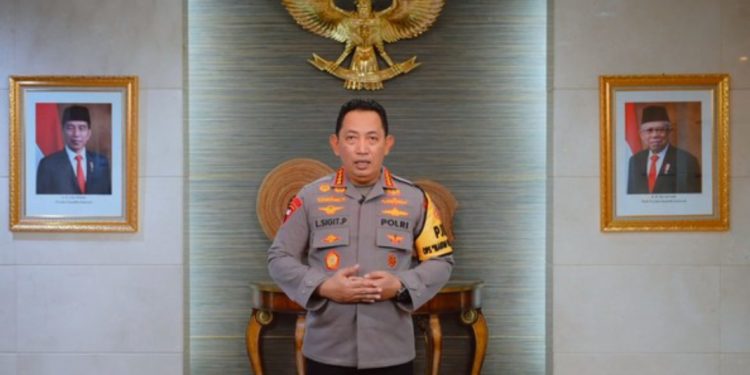 Kapolri Jenderal Listyo Sigit Prabowo Mengucapkan Selamat Natal 2023 dan Tahun Baru 2024