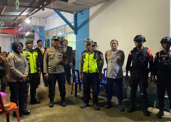 Berikan Rasa Aman Perayaan Natal di Kubu Raya,Polres Laksnakan Patroli Cooling System Sekala Besar 3 Pilar