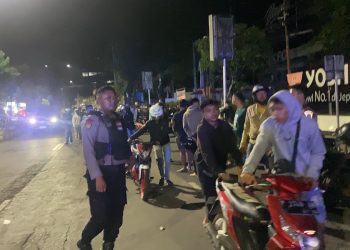 Respon Cepat Aduan Masyarakat, Polres Jember Amankan Puluhan Motor Diduga Balap Liar Jelang Nataru