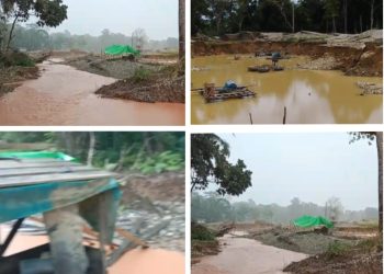 Aktivitas PETI di Sungai Besar Kapuas Hulu Marak Lagi, LSM LP-KPK Syaripudin Minta APH Dan Kapolda Tindak Tegas