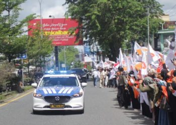 Satgas OMB Polda Kalbar Berikan Pengamanan Rangkaian Kegiatan Capres di Kalimantan Barat