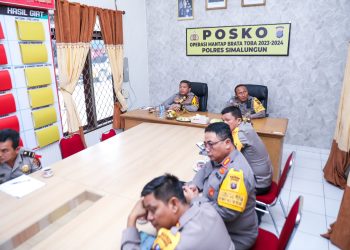 Kapolda Sumut Lakukan Kunker di Simalungun, Tekankan Penggunaan Aplikasi SOT Presisi Untuk Operasi Mantap Brata Toba