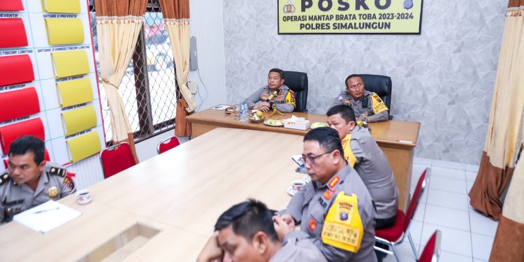 Kapolda Sumut Lakukan Kunker di Simalungun, Tekankan Penggunaan Aplikasi SOT Presisi Untuk Operasi Mantap Brata Toba